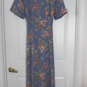 Coldwater Creek long print dress, NWOT, size 10